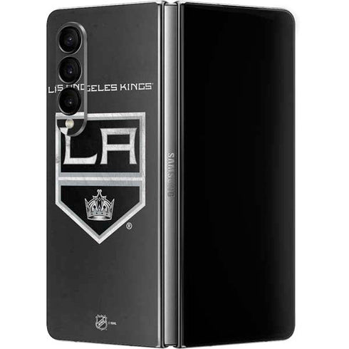 NHL Los Angeles Kings Distressed Galaxy Z Fold4 5G Skin